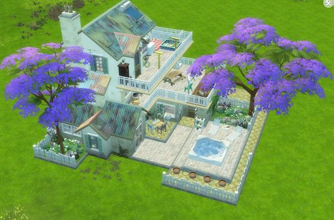 模拟人生4怎么建二楼