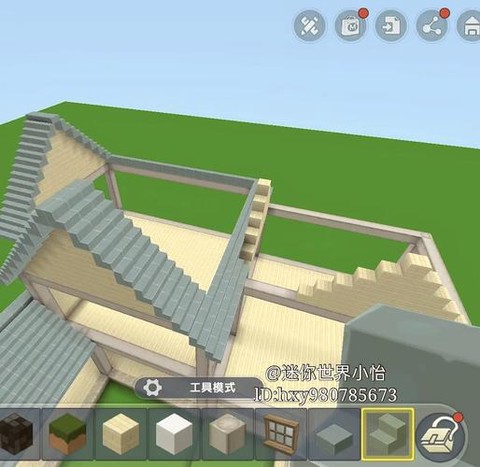 迷你世界怎么建别墅视频[图2]