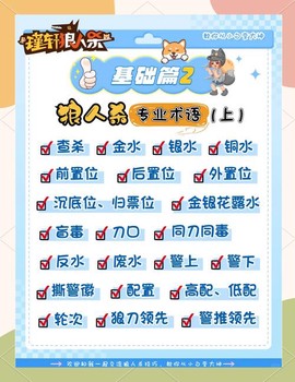 狼人杀狼人该怎么说话