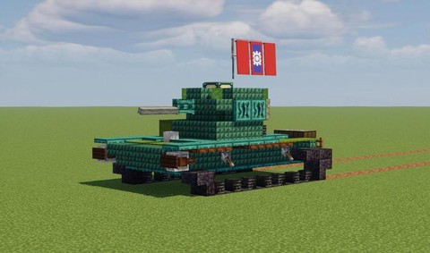 我的世界怎么做坦克[图1]