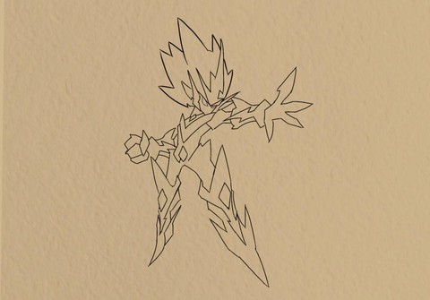 赛尔号的雷伊怎么画