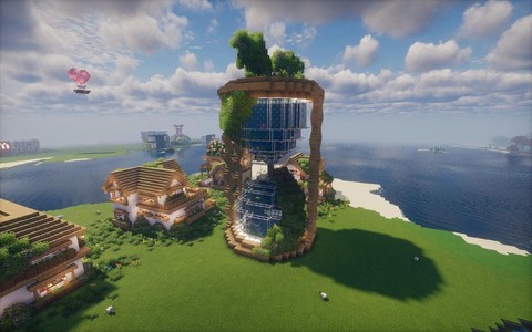 我的世界怎么建造城市