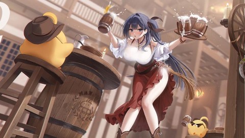 碧蓝航线怎么换看板娘[图2]