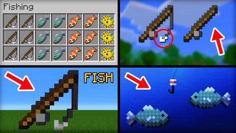 我的世界里怎么钓鱼